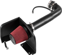 VEVOR Cold Air Intake, 3.5 Inch Cold Air Intake System + Heat Shield Compatible with 2009-2013 Chevy Silverado/GMC Sierra 1500 4.8L/5.3L/6.2L, High Flow Filter Kit Improve Horsepower/Throttle Response