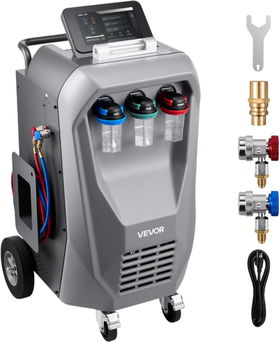 Vevor Refrigerant Recovery Machine Fully Automatic R134a Automotive A/C Service Unit New