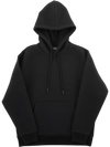 VEVOR Men Pullover Hoodie, Medium Size, Fleece Long Sleeve Comfy Casual Basic Pullover Hooded Sweatshirt, Warm & Skin-friendly, Practical & Trendy, Black Hoodie with Large Pocket for Fall & Winter