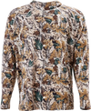 VEVOR Camo Hoodie, Large Size, Men Pullover Hooded Sweatshirt, Moisture Wicking & Breathable, Quick-dry, Hiking Fishing Shirt with Hood, Long Sleeves Hunting Shirts for Spring & Summer Outdoor Work