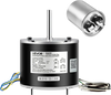 VEVOR Condenser Fan Motor with Capacitor, 1/5HP 1075/900RPM 208-230V, Replaces 12Y75, 97M49, 100483-02, 43W49, Compatible with Lennox Interlink Emerson K48HXGCK-4210 K48HXGFG-4294 YFK-150-6