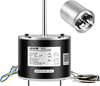 VEVOR Condenser Fan Motor with Capacitor, 1/4HP 825RPM 208-230V, Compatible with GE Genteq 5KCP39LFBE31S 5KCP39LFY534AS, Lennox 12Y65 (92W75), Carrier HC39GE242 HB39GQ232, Amana Janitrol 0131M00014PS