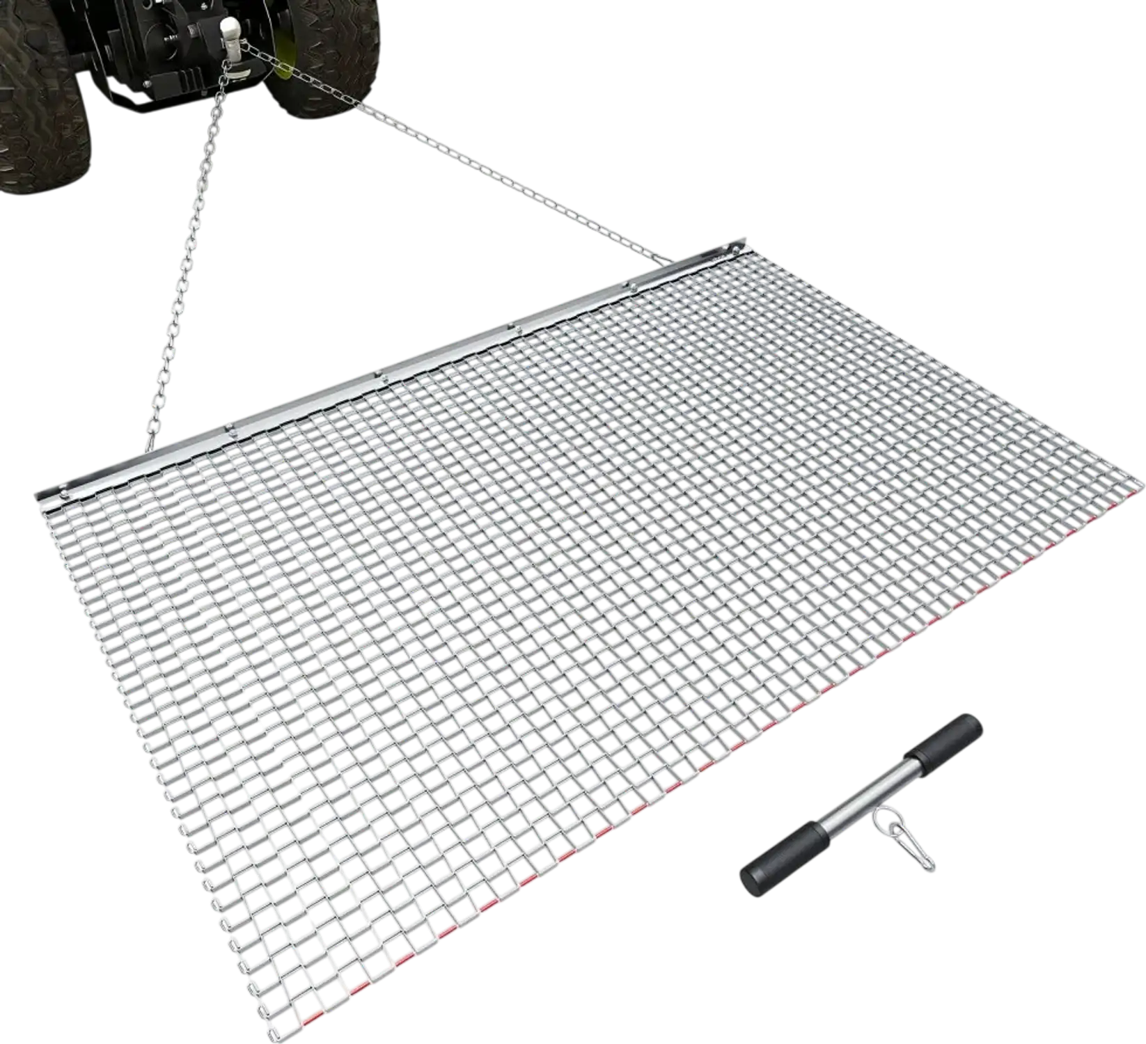Vevor Drag Harrow 5' x 3' Chain Harrow Rake New