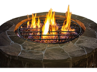 VEVOR Fire Pit Grate, Heavy Duty Iron Round Firewood Grate, Round Wood Fire Pit Grate 24