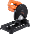 VEVOR Chop Saw, 7-1/4 in Stainless Steel Cold Cut Blade, 1200 W Motor, 4000 r/min Speed, 0-45° Adjustable Cutting Angle, Metal Cutting Chop Saw for Metal Square and Flat Tubes, I-Shaped Steels