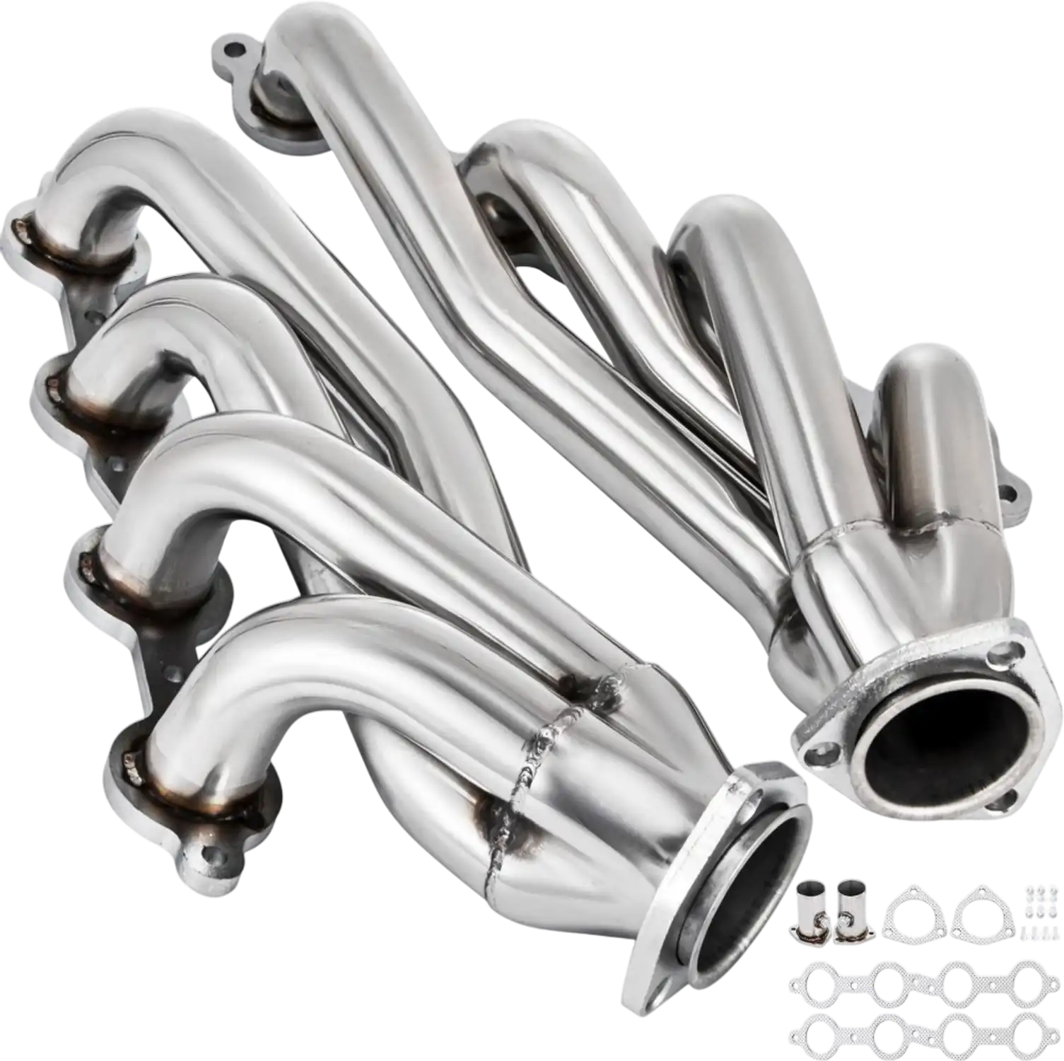 Vevor Exhaust Manifold Header LS Swap Stainless Steel Shorty Headers New