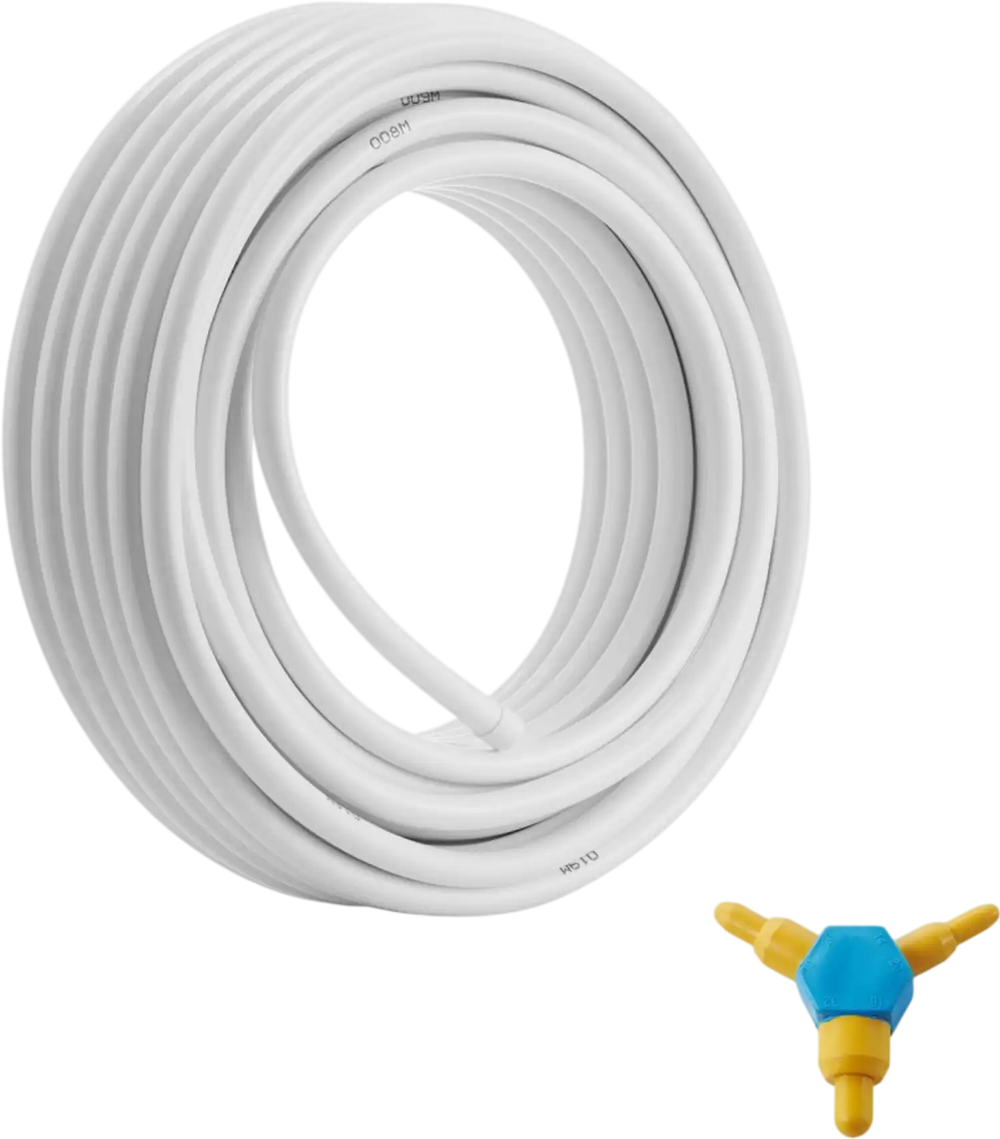 VEVOR PEX-AL-PEX Tube, 82ft, 5/8'' Diameter Aluminum-Plastic Composite Pipe Oxygen Barrier Radiant Floor PEX Pipe, 0.08'' Thickness Radiant Heat Floor Plumbing 25M Inner Aluminum Layer PEX Tubing Pipe