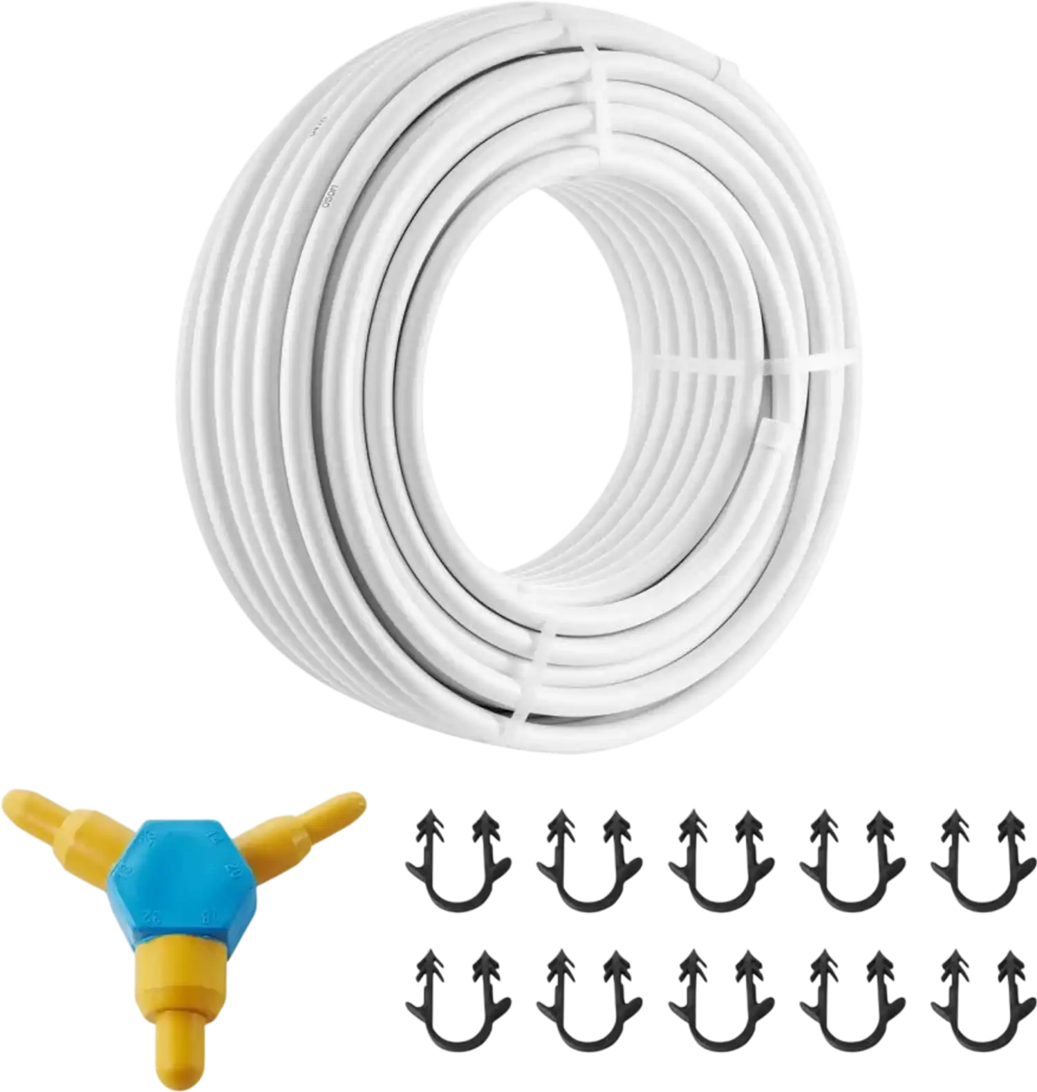 Vevor PEX-AL-PEX Tube 164' Oxygen Barrier Radiant Floor Plumbing Pipe New
