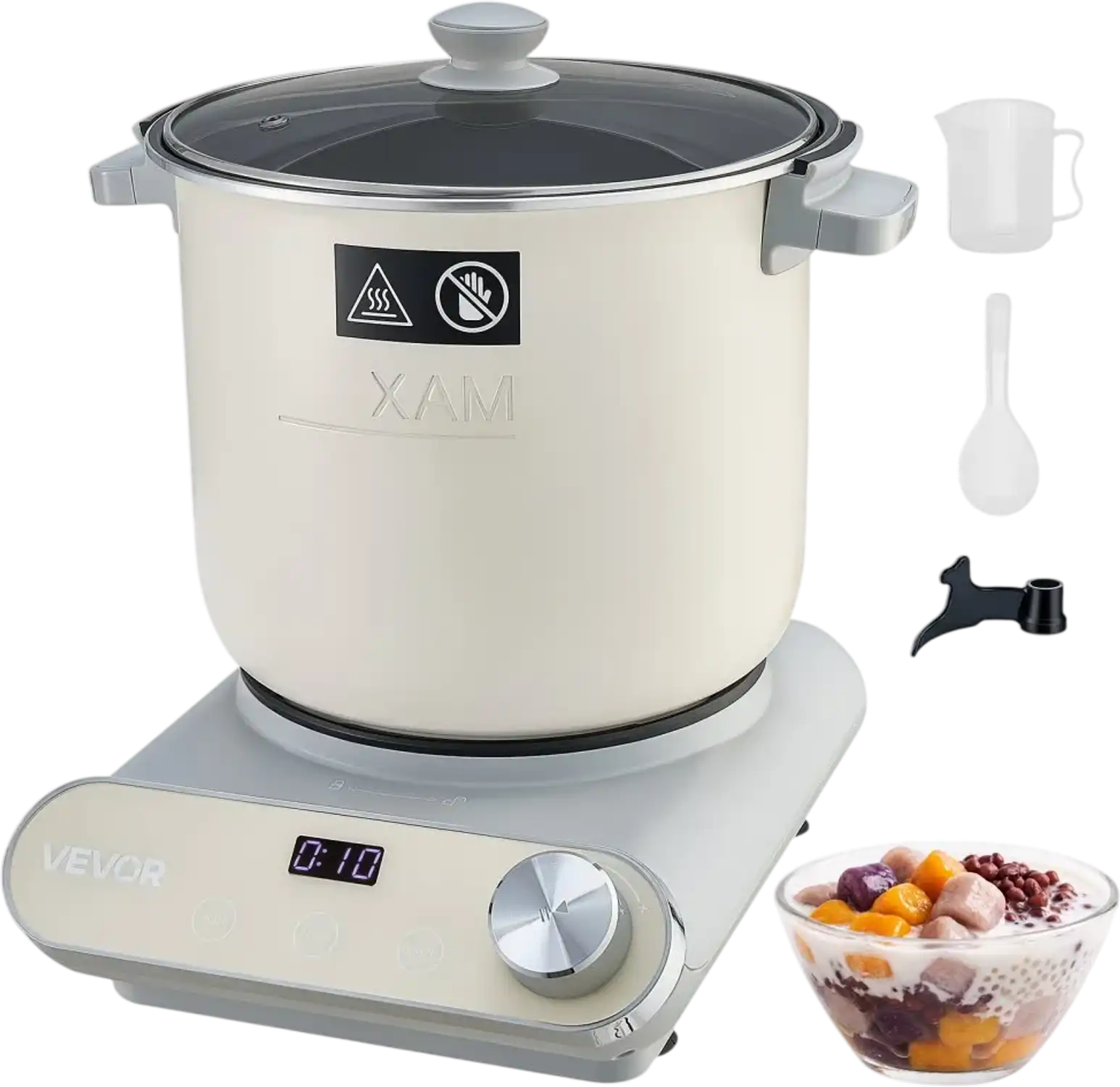 Vevor Dough Mixer 7.4 Qt Electric Dough Maker with Ferment Function New