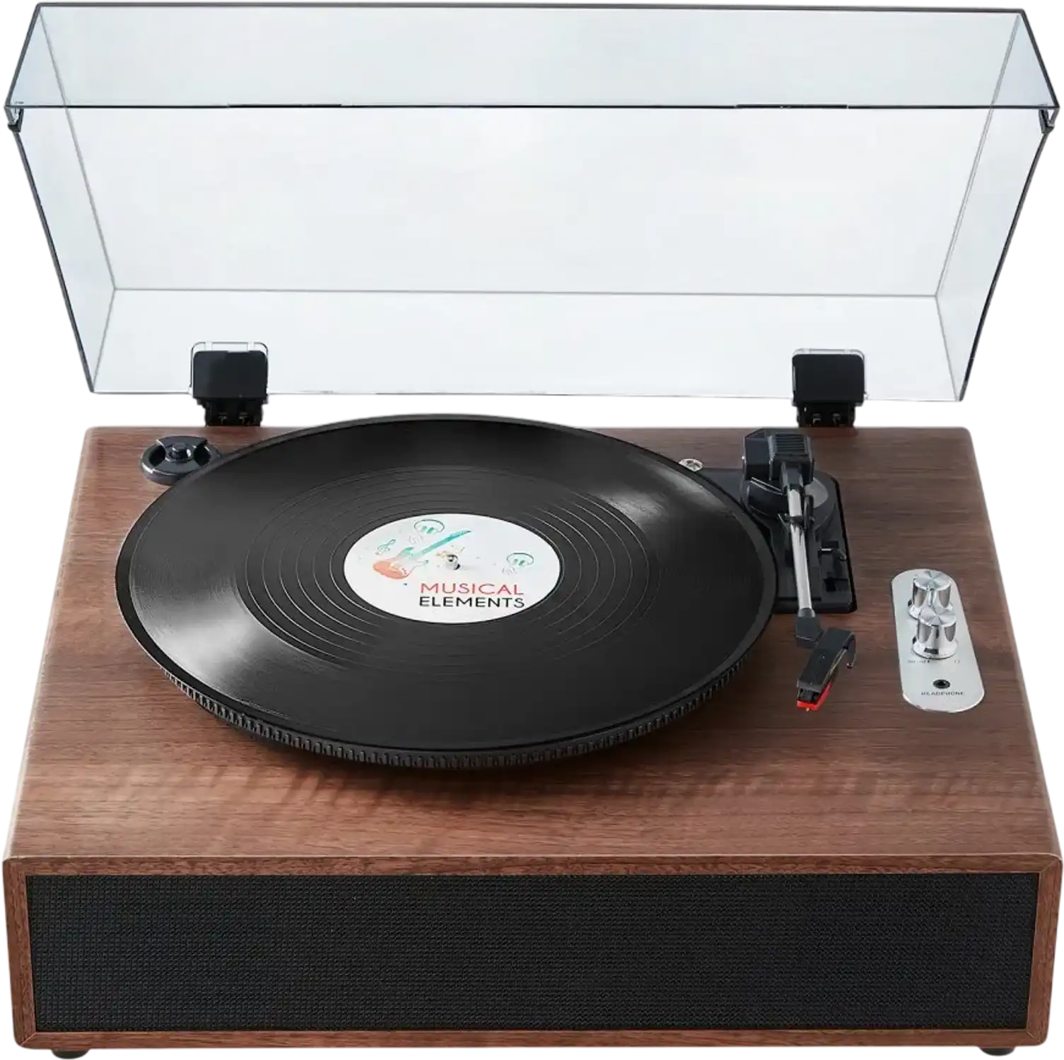 Vevor Turntable Vinyl Record Player with Built-in 10W Stereo Speakers New
