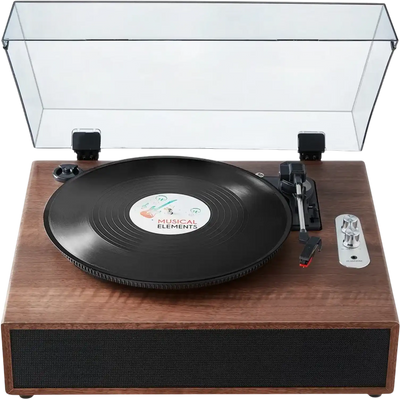 Vevor Turntable Vinyl Record Player with Built-in 10W Stereo Speakers New