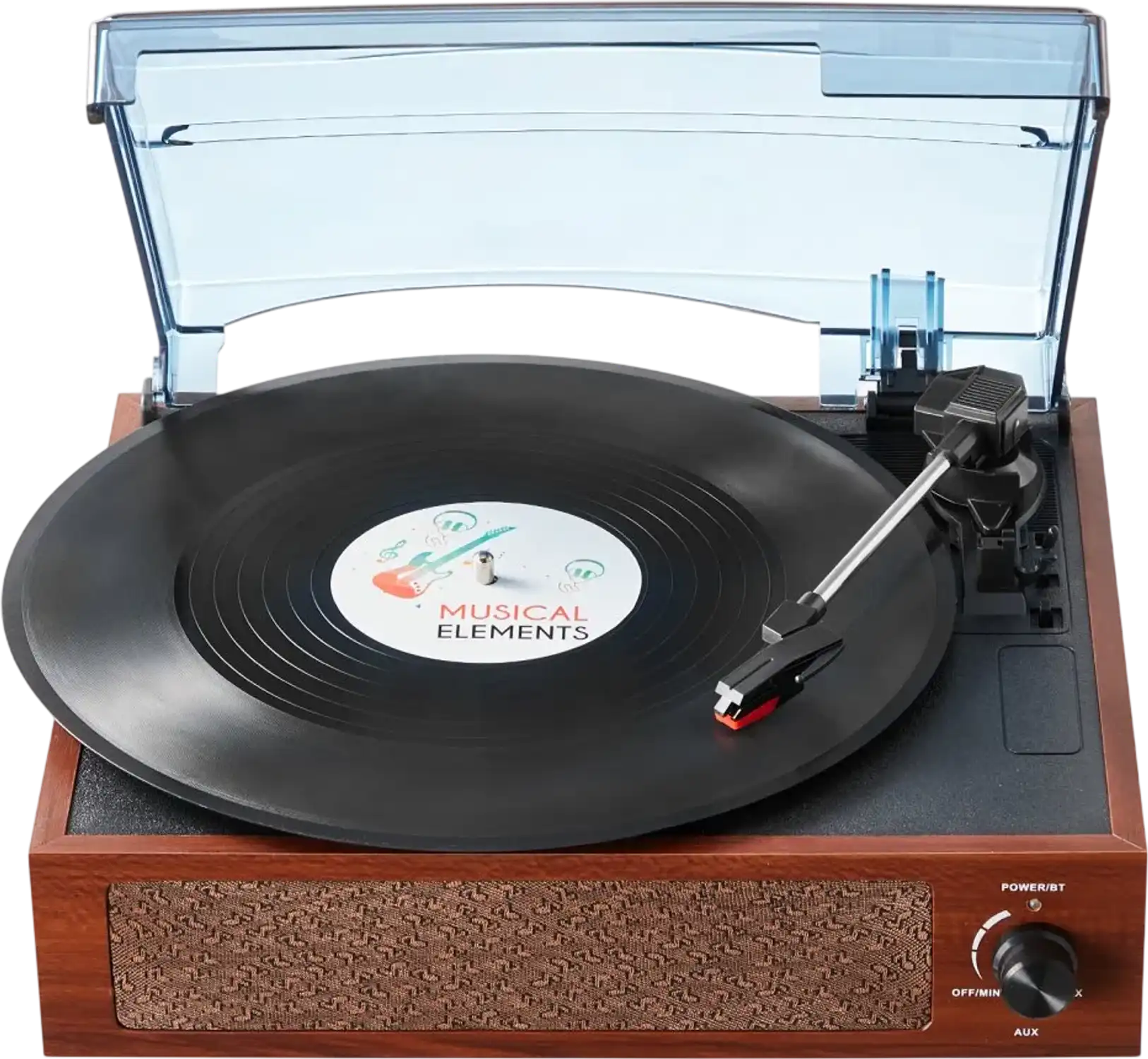 Vevor Turntable 3-Speed Bluetooth Vinyl Record Player New