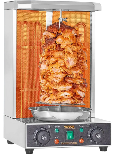 Vevor Shawarma Grill Machine 13 lbs Electric Vertical Broiler New