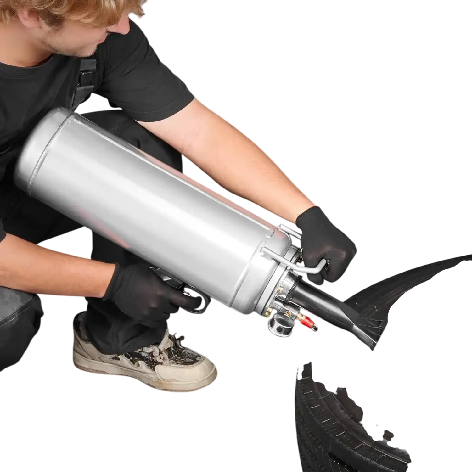 Vevor Tire Bead Seater Portable 2.6 Gal 10 L Air Bead Blaster Handheld Inflator Tool New