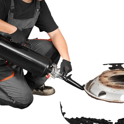 VEVOR Portable Tire Bead Seater, 2.1 Gal / 8 L Air Bead Blaster, Handheld Tire Inflator Tool, 87-116 PSI Operating Pressure, Trigger Seating Inflator for Car, Compact SUV, Light Truck, E-Bike, RV, ATV