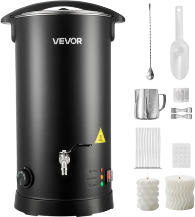 Vevor Wax Melter 15.9 Qt Candle Making Pot New