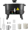 VEVOR Wax Melter for Candle Making, 6.3 Qts, Fast and Even Heating, with Easy Pour Spout and Temperature Control, Grooved Base for Non-Stick and Smooth Flow, Wax Melting Pot for Making Candles Soaps