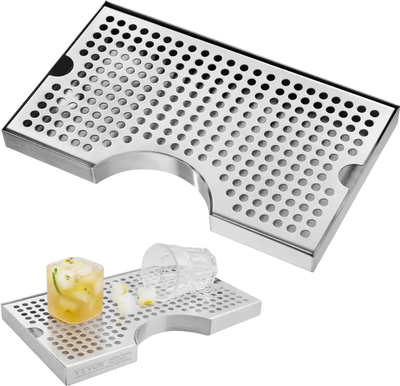 Vevor Drip Tray Kegerator Beer Drip Pan 11.81