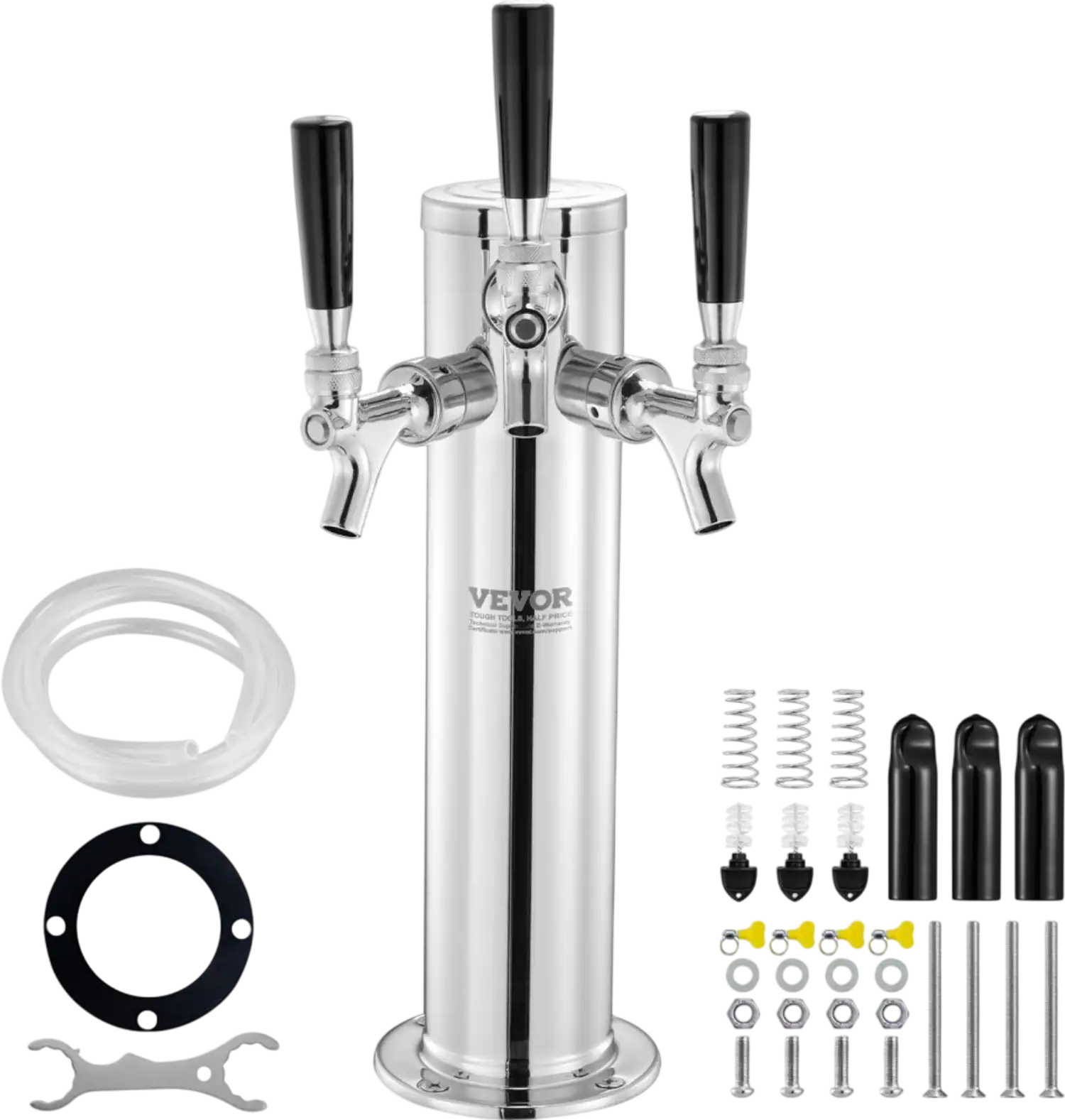 Vevor Beer Tower Triple Tap Draft Dispenser New
