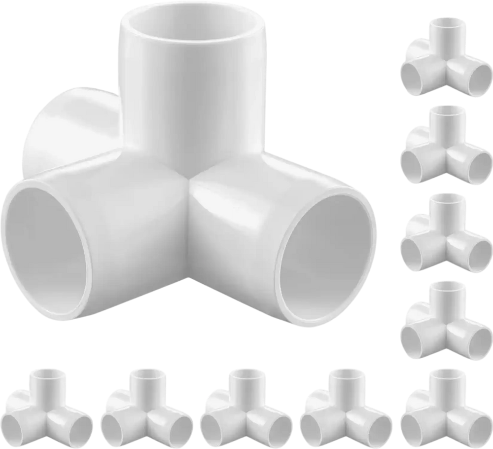 Vevor PVC Fittings 4-Way 1