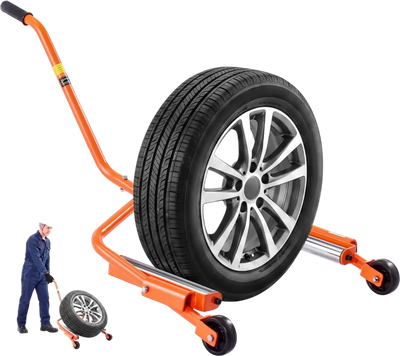 Vevor Tire Wheel Dolly Heavy-Duty Steel 450 lbs 35-47