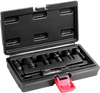 VEVOR 7-Piece Thread Chaser Set, Metric Thread Restorer Tool M10 M12 M14 M18 M20 M22, Rethreading Tool Kit with Storage Case, Heat Treated Carbon Steel, for Automotive Thread Repair Applications