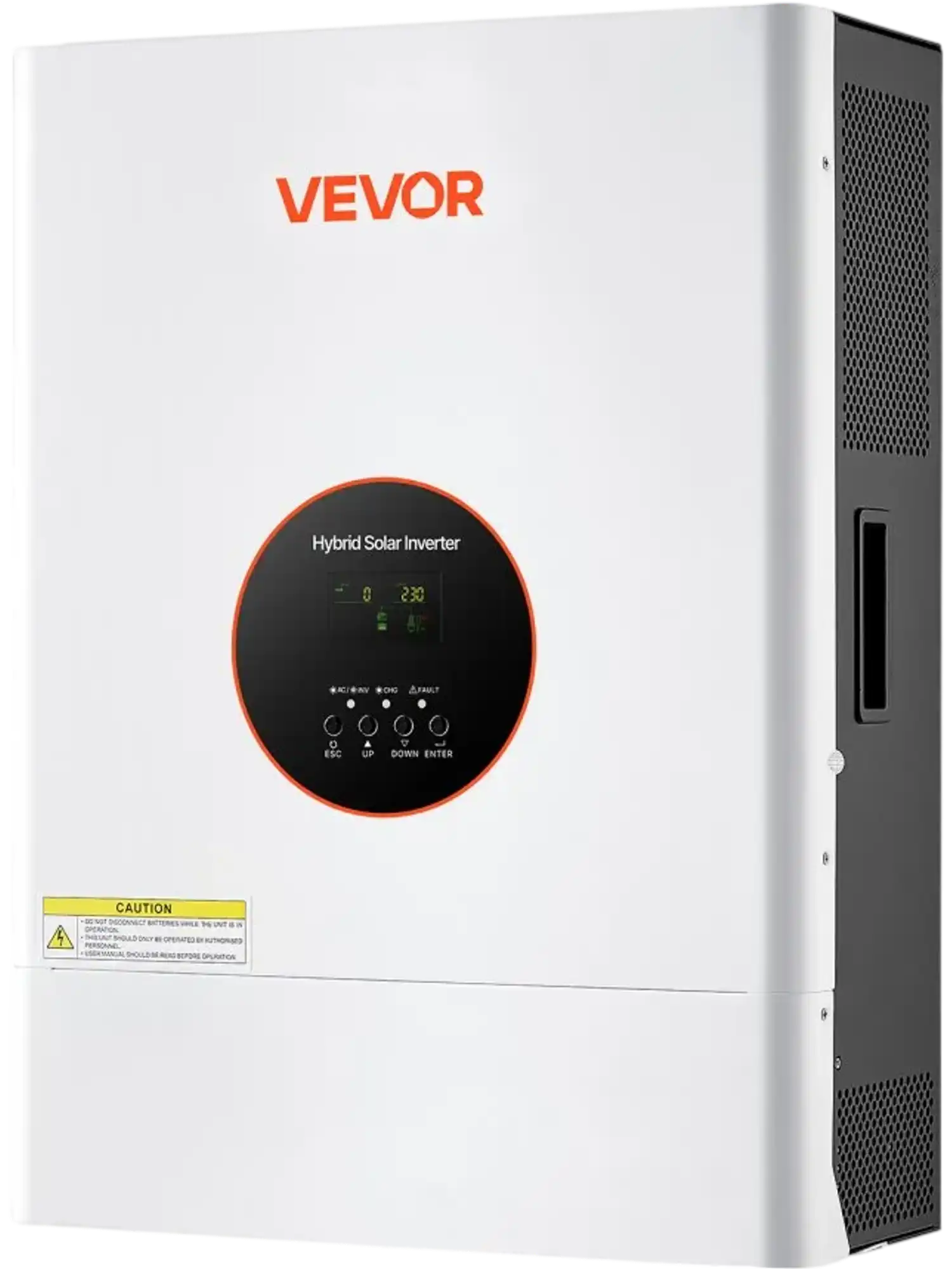 Vevor Hybrid Solar Inverter 6400W 48V Split Phase Pure Sine Wave New