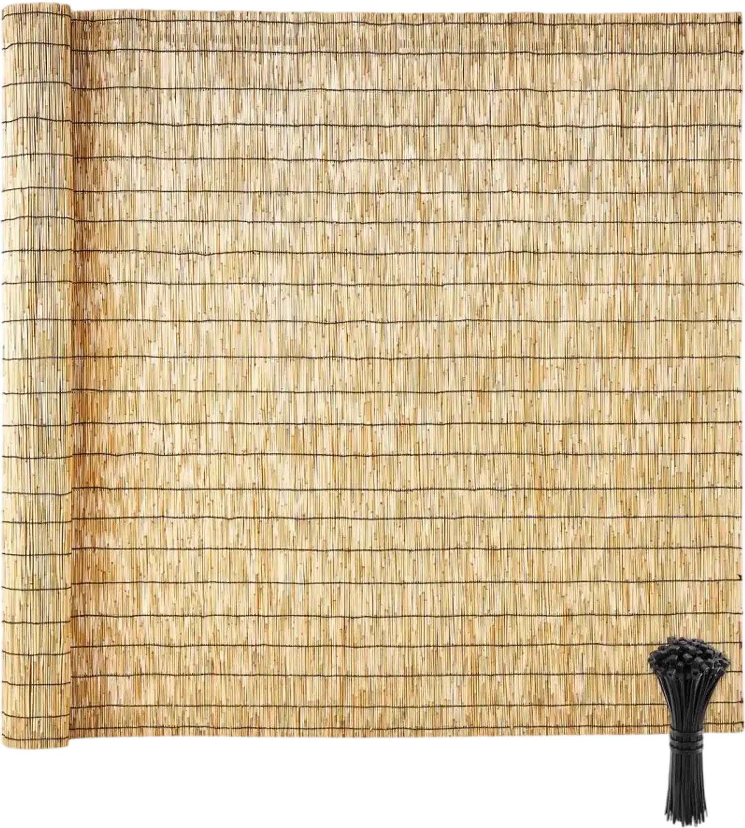Vevor Reed Fencing Natural Privacy Screen Roll 5.58 x 16.4' New
