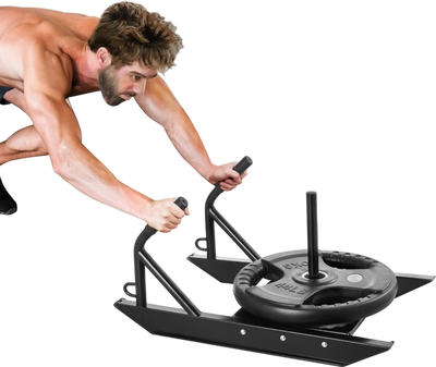 Vevor Training Sled Weight Pull Speed Strength Sled with Handle Black New
