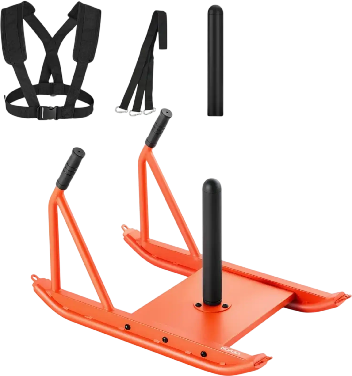 Vevor Weight Sled Fitness Strength Training Push Pull Workout Equipment New