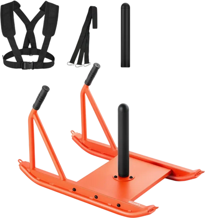 Vevor Weight Sled Fitness Strength Training Push Pull Workout Equipment New