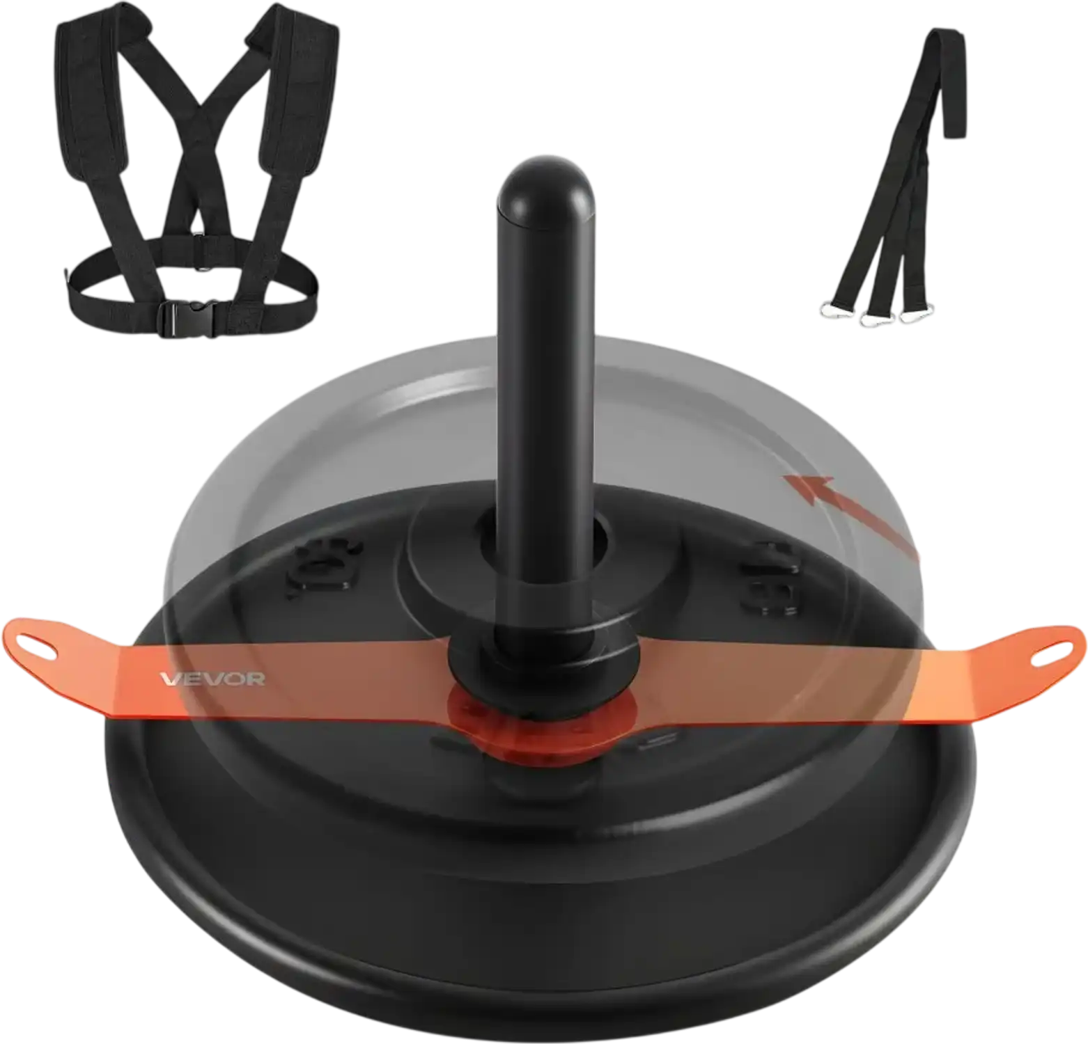 Vevor Weight Sled Steel Power Sled Fitness Strength Training New
