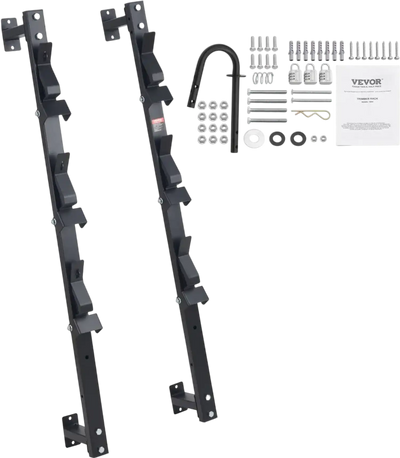 Vevor Trimmer Rack 3-Place Dual-Purpose Weeder Trailer Mount Holder New