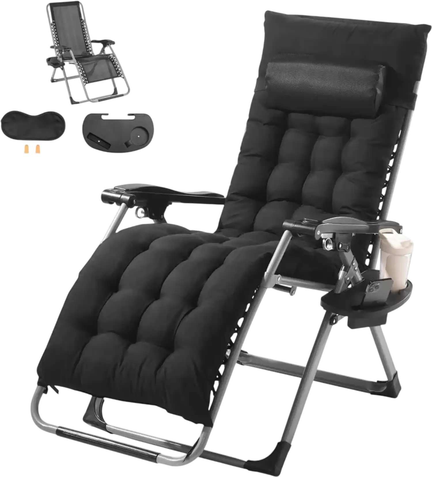 Vevor Zero Gravity Chair Cushioned 26