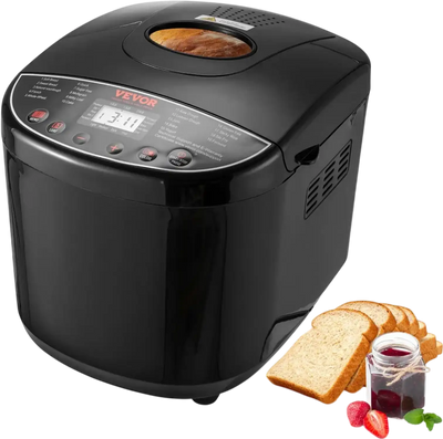 Vevor Bread Maker 19-in-1 2 lb Programmable Automatic Machine with Ceramic Pan New