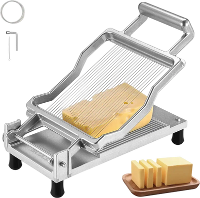 Vevor Cheese Cutter Ultra-Thin Wire Cheese Slicer New