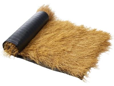 Vevor Artificial Thatch Roof 1.6 x 19.7' Waterproof Fire-Resistant Tiki Hut Roll New