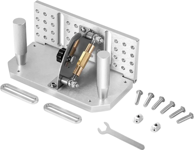 VEVOR Belt Grinder Knife Jig, 85° - 115° Adjustable Belt Sander Knife Sharpening Jig with Dual Handles, 7.68