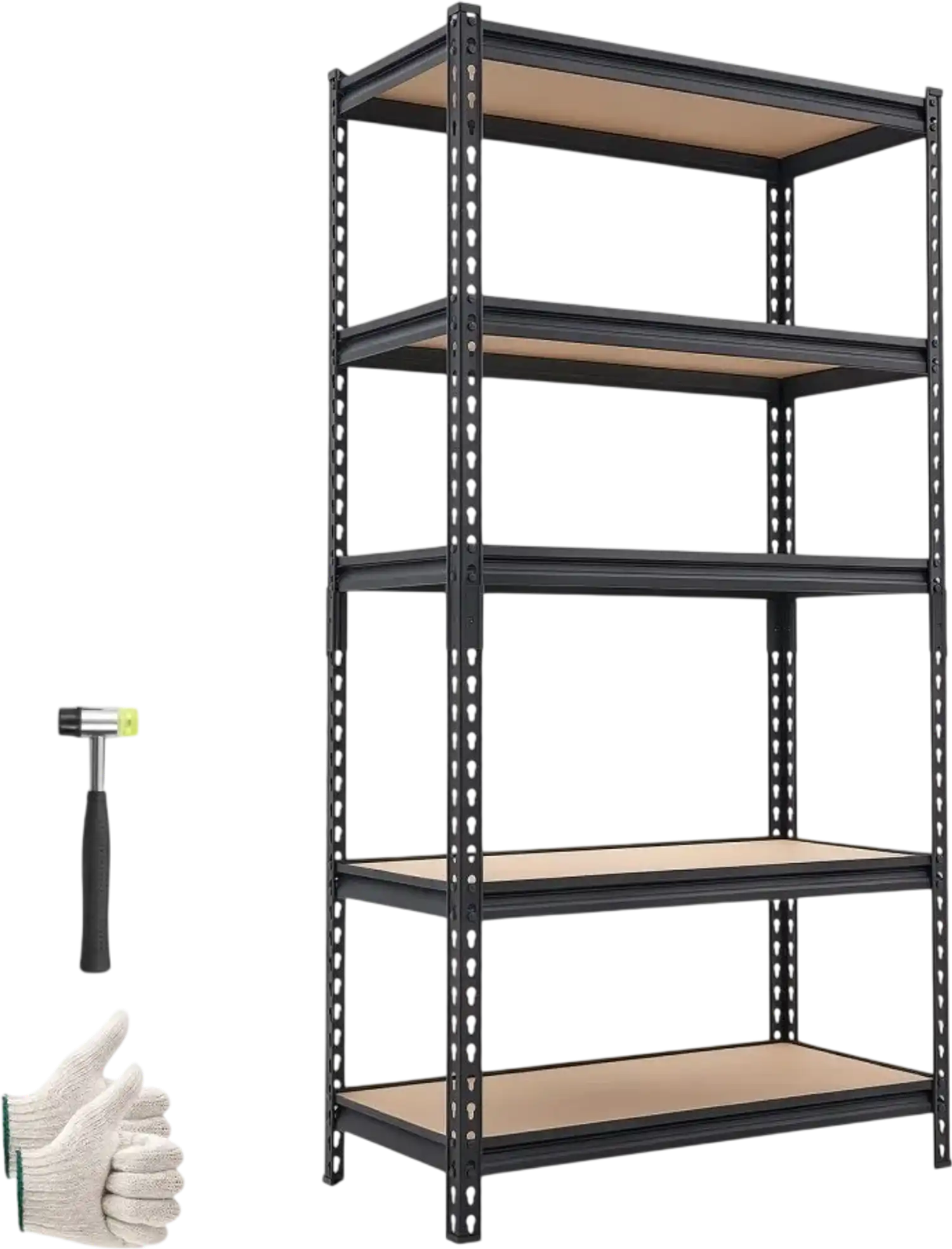 Vevor Storage Shelves 5-Tier Adjustable Heavy Duty Garage Shelving Unit 32.36
