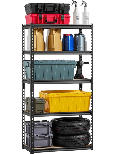 VEVOR Storage Shelves, 2000 lbs, 5 Tier Garage Storage Shelving, 16