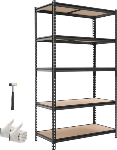Vevor Shelving Unit 5-Tier Adjustable Heavy Duty Garage Storage Rack New
