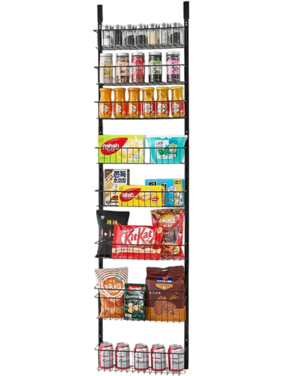 Vevor Door Pantry Organizer 8-Tier Over-the-Door Hanging Storage Rack New
