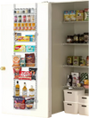 VEVOR Over the Door Pantry Organizer, 9-Tier Pantry Organization and Storage, Heavy-Duty Steel Hanging Spice Rack, Adjustable Wall Seasoning Shelves, for Home Kitchen Laundry Room Bathroom, White