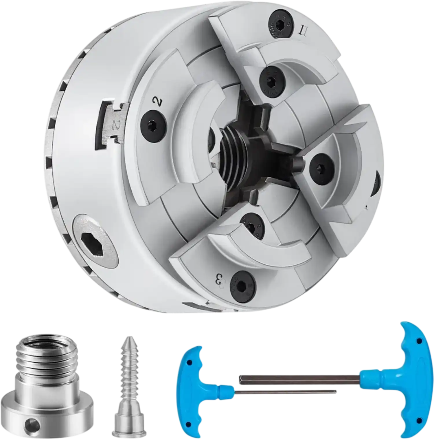 Vevor Lathe Chuck 4-Jaw 2.75