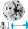 VEVOR KP96 Lathe Chuck, 4-Jaw 3.75" Diameter, Metal Lathe Chuck Turning Machine Accessories, Self-centering Tool, for Lathe, Precision Machining, Grinding Machines, Milling Machines