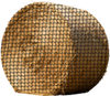 VEVOR Round Bale Hay Net, 5.91 x 5.91 x 5.91 ft, 1.5 inch Holes, PE Material, Knotless Design, with Zip Ties, Needle Shuttle, Repair Twine and Storage Bag, Slow Feeder Round Bale Net for Horses