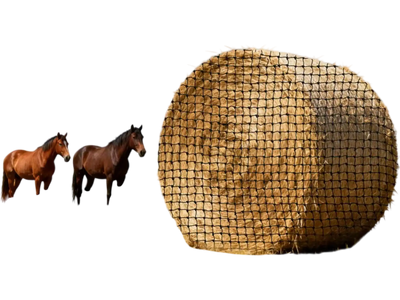 Vevor Free-Standing Hay Net Round Bale Slow Feeder 4.92 x 4.92 x 4.92' New