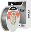 VEVOR Flux Core MIG Welding Wire, E71T-11 0.035-inch 10 LBS, Gasless Mild Steel Welding Wire with Low Spatter for All Position Arc Welding, Self-Shielded for Outdoor Use