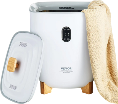 Vevor Towel Warmer 25L Bucket with 5-Side 360° Heating White New