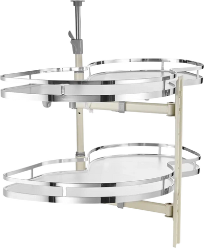 Vevor Blind Corner Cabinet Organizer 2-Tier Swing Right Pull-Out Soft Close Kitchen Organizer New